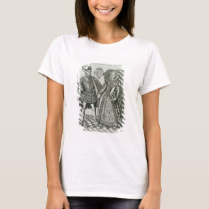 T-shirt Portrait de Mary, reine d'Écosse (1542-1587) et d