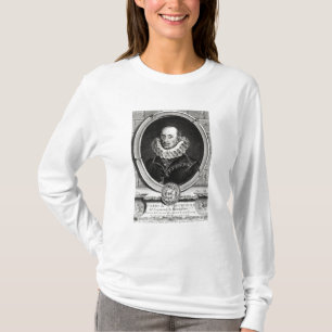 T-shirt Portrait de médaillon de Pierre de Bourdeille