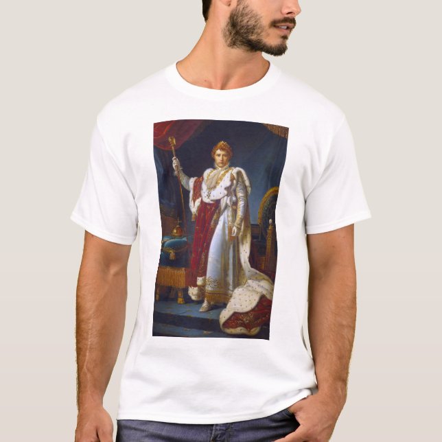 T-shirt Portrait de Napoléon Bonaparte, François Gérard (Devant)