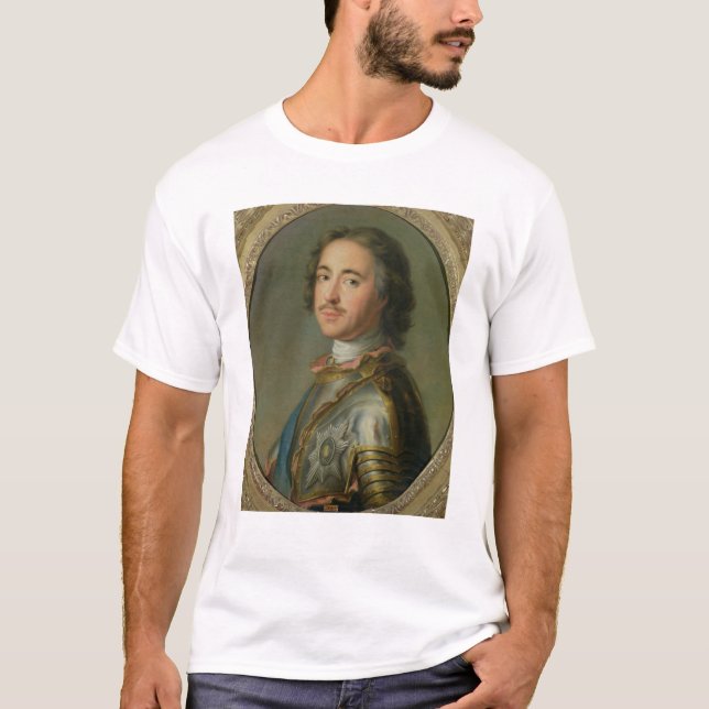 T-shirt Portrait de Peter le grand (Devant)
