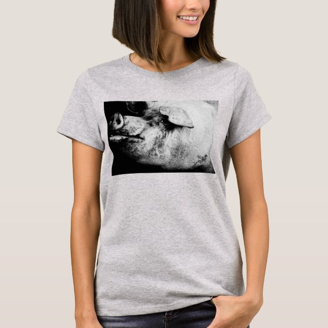 T-shirt portrait de portier (Devant)
