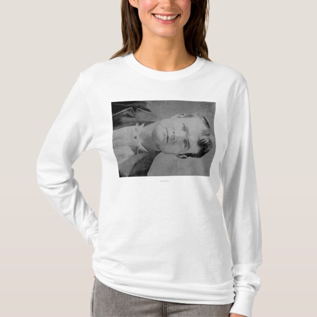 T-shirt Portrait de Robert Leroy Parker "Butch Cassidy" (Devant)