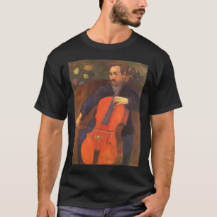 T-shirt Portrait de Schneklud Joueur par Paul Gauguin