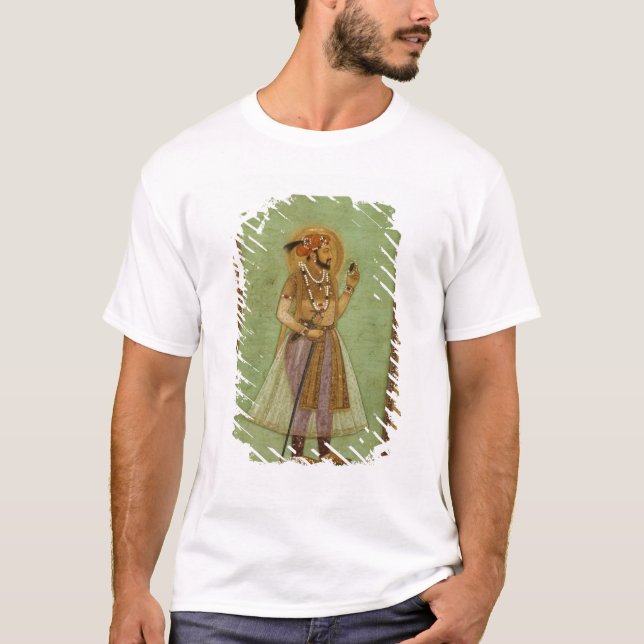 T-shirt Portrait de Shah Jahan, 1631, Mughal (Devant)