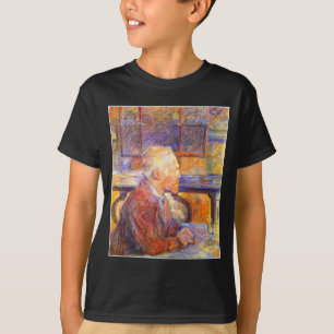 T-shirt Portrait de Toulouse-Lautrec de Van Gogh