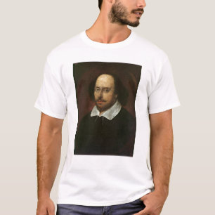 T-shirt Portrait de William Shakespeare c.1610