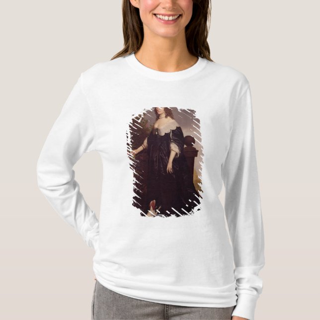 T-shirt Portrait d'Elizabeth, reine de la Bohême (Devant)