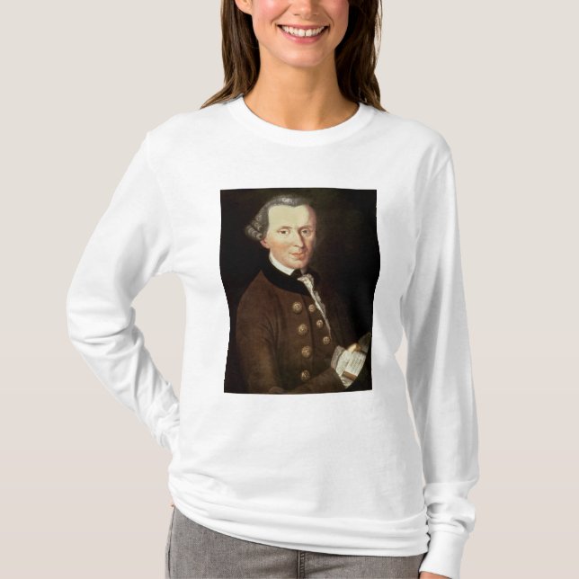 T-shirt Portrait d'Emmanuel Kant (Devant)