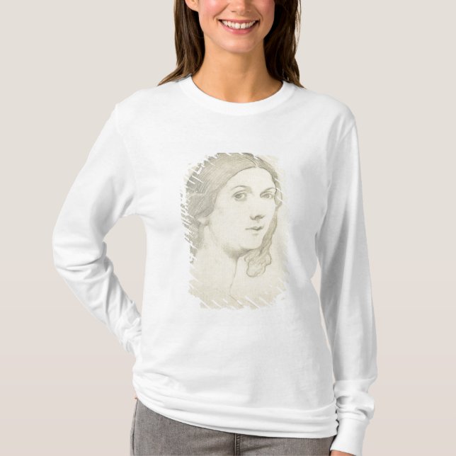 T-shirt Portrait d'Isadora Duncan, 1908 (Devant)