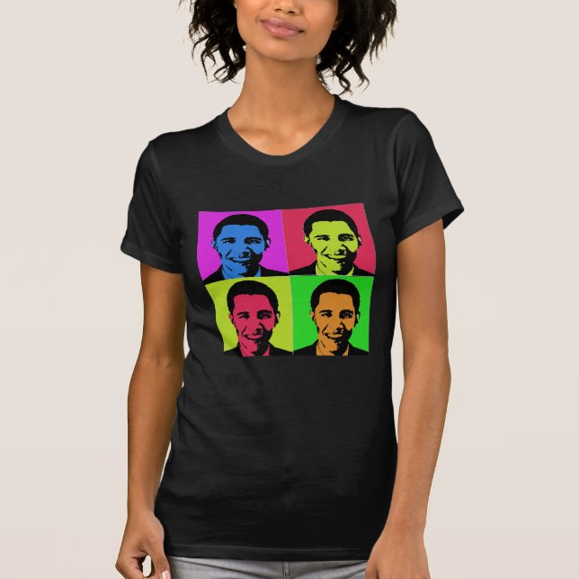 T-shirt Portrait d'Obama (Devant)