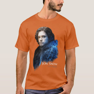 T-shirt Portrait drôle de Jon Snow de Game of Thrones