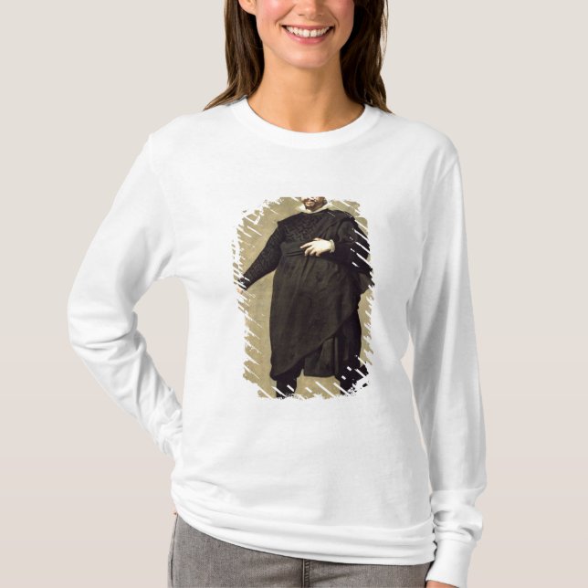 T-shirt Portrait du bouffon Pablo De Valladolid (Devant)