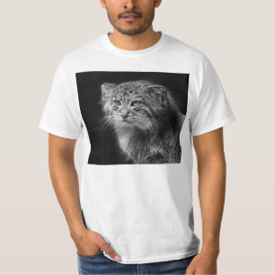 T-shirt Portrait du chat de Pallas