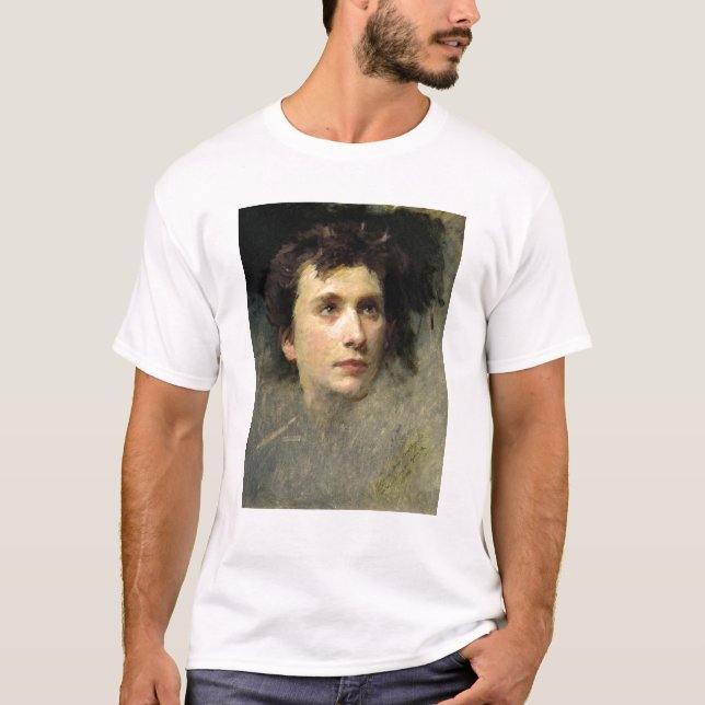 T-shirt Portrait du compositeur Pyotr Ilyich (Devant)