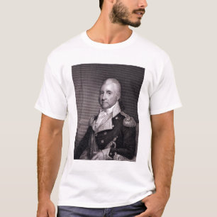 T-shirt Portrait du Général principal John Brooks, grav