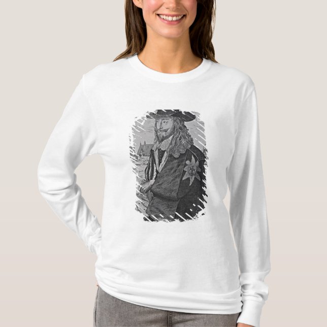 T-shirt Portrait du Roi Charles I (Devant)