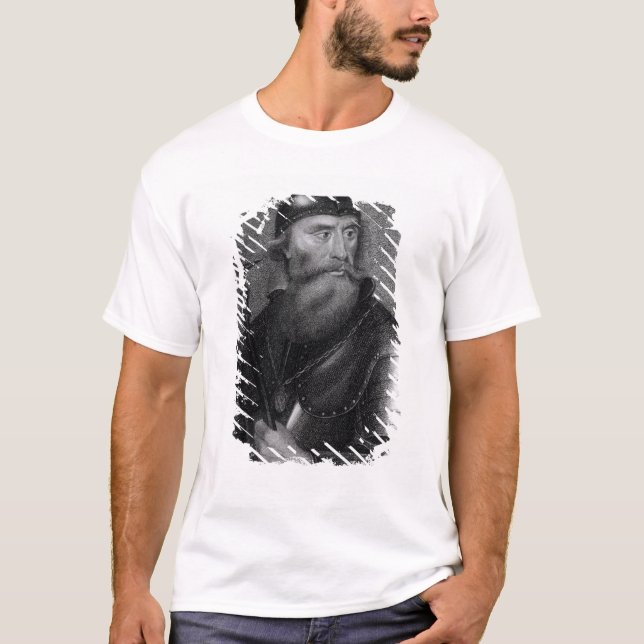 T-shirt Portrait du Roi Robert I de l'Ecosse (Devant)
