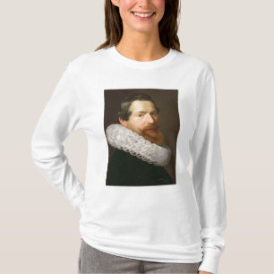 T-shirt Portrait d'un homme portant Ruff