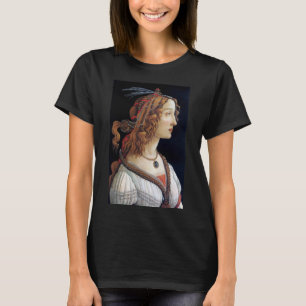 T-shirt Portrait d'une dame, Sandro Botticelli