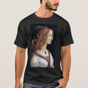 T-shirt Portrait d'une dame, Sandro Botticelli