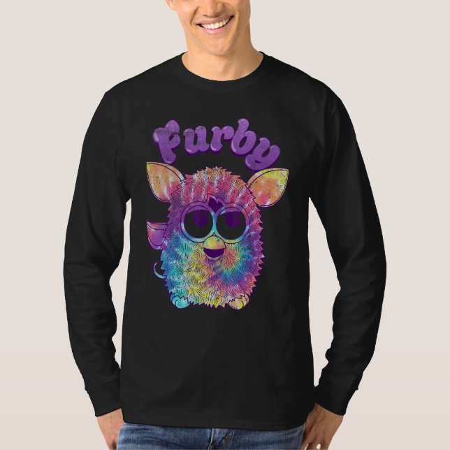 T-shirt Portrait Furby Tie Dye (Devant)