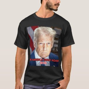 T-shirt Portrait Inaugural Du Président Dona 2025