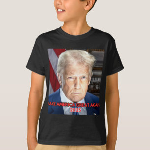 T-shirt Portrait Inaugural Du Président Dona 2025