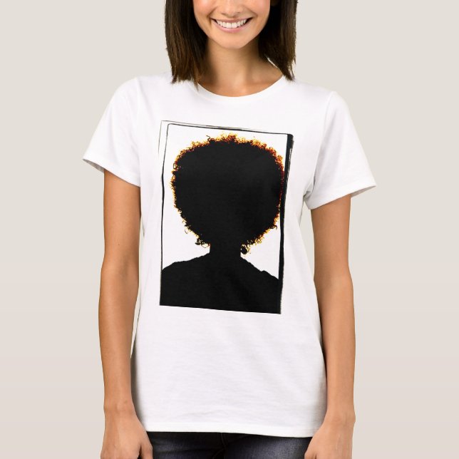 T-shirt Portrait naturel (Devant)