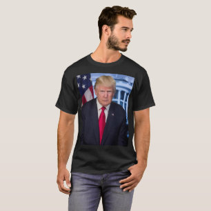 T-shirt Portrait officiel de Donald Trump à la présidence