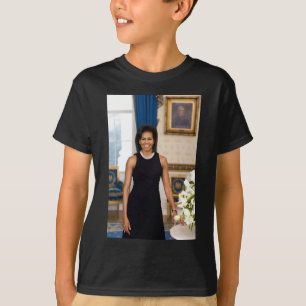 T-shirt Portrait officiel de la Première Dame Michelle Oba