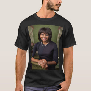 T-shirt Portrait officiel de Michelle Obama