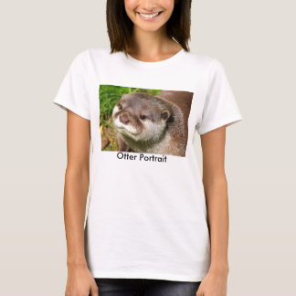 T-shirt Portrait Otter
