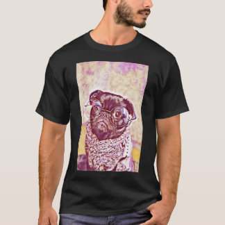 T-shirt Portrait Pop Art de Professeur de Printemps avec d