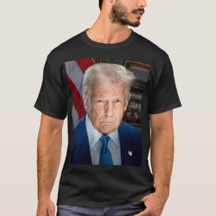 T-SHIRT PORTRAIT PRÉSIDENTIEL 2025 DONALD J TRUMP