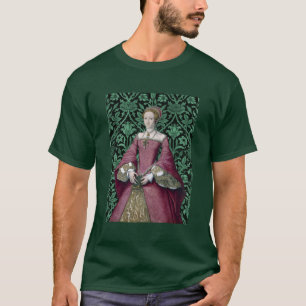 T-shirt Portrait Princesse Elizabeth Tudor, Reine