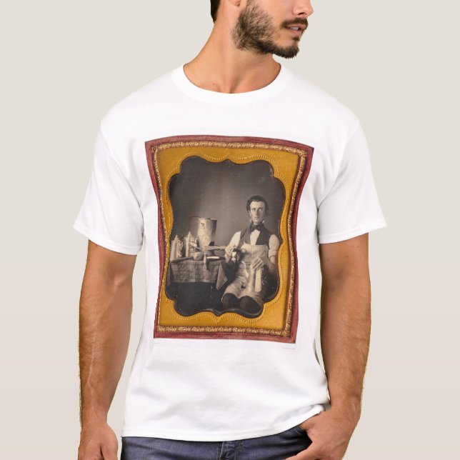 T-shirt Portrait professionnel d'un étameur… (40027) (Devant)