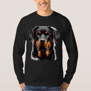T-shirt Portrait Rottweiler
