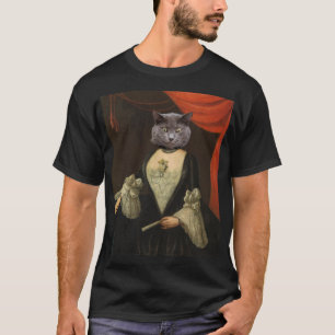 T-shirt Portrait Royal pour animaux de compagnie Funny Por