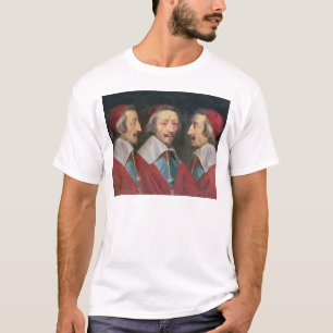 T-shirt Portrait triple de la tête de Richelieu, 1642