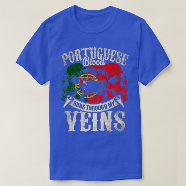 T-shirt portugais (Design devant)