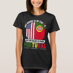 T-shirt Portugais American Heart vient du Portugal Grown