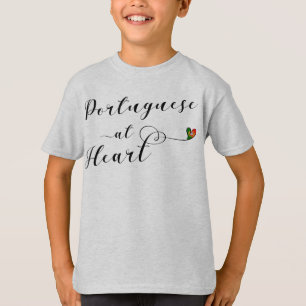 T-shirt Portugais Au Coeur, Portugal
