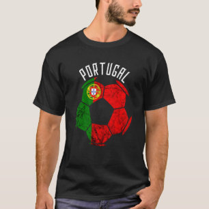 T-shirt Portugal Drapeau Portugais Pride Portugais Footbal