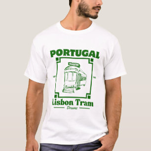 T-shirt Portugal : rêves de tramway de Lisbonne
