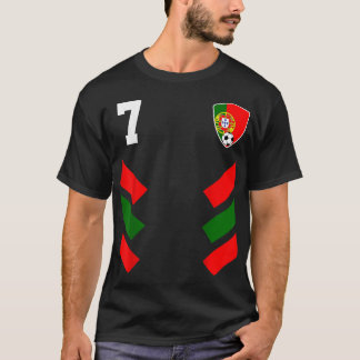 T-shirt Portugal Soccer Jersey Portugal Football Portugues