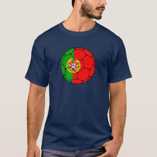 T-shirt Portugal Soccer Team Supporter Portugal Drapeau Ho