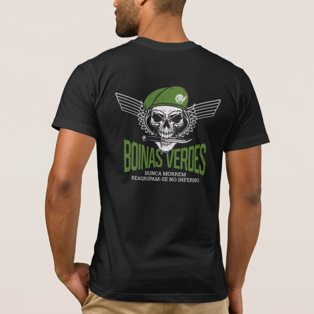 T-shirt Portuguese Green Berets (Dos)