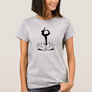 T-shirt Pose de la danseuse - Yoga T Shirt Women