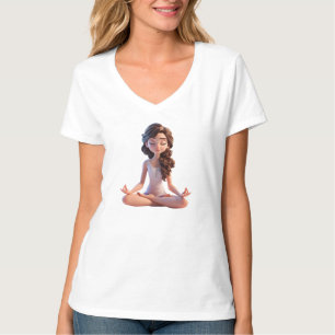 T-shirt Pose de yoga