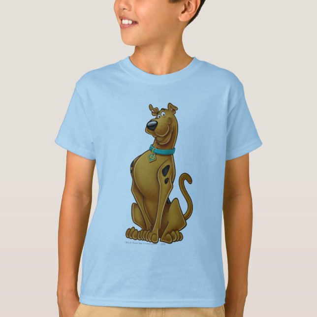 T-shirt Pose Scooby-Doo Airbrush (Devant)